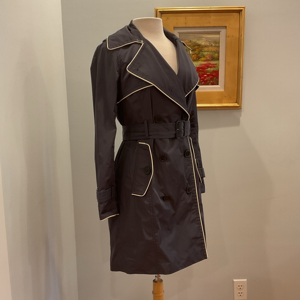 Club Monaco Trench Coat - Picture 3 of 10